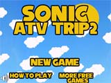 Juegos de Motos: Sonic ATV Trip 2 - Juegos de motos uphill rush